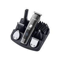 HKM-176467 11-in-1 Men's Grooming Kit, IPX6 Waterproof Rechargeable Hair Trimmer for Nose and Beard