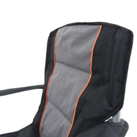 HKM-602003 Portable Folding Armchair for Outdoor Activities, Padded for Comfort During Camping, Fishing, and Beach Use