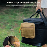 HKM-600851 Portable Multifunctional Storage Bag for Outdoor Camping and Hiking – Adjustable Oxford Sports Bag