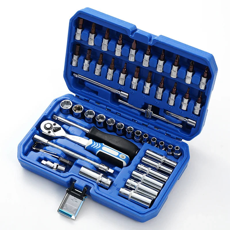 KTX-231507 53-Piece Multi-Function Household Tool Set for Home Repair and Maintenance