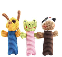 HKM-258003 Soft Interactive Squeaky Dog Chew Toys Set for Aggressive Chewers