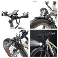 HKM-1654227 Adult Electric Bicycle Featuring 750W Motor, 20 MPH Top Speed, 48V System and 48V 23.0Ah Battery for Daily Commuting