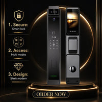 HKM-8791379 smart door lock secure access and unlock modes