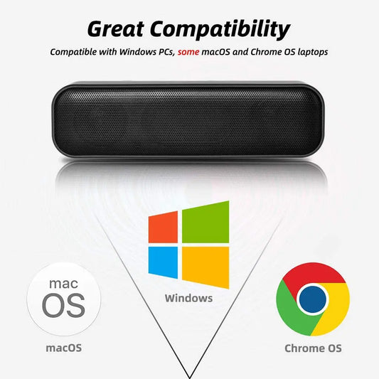 KTX-791827 Mini USB Speaker HK5008 - Compact 3W Stereo Sound with Plug-and-Play Functionality