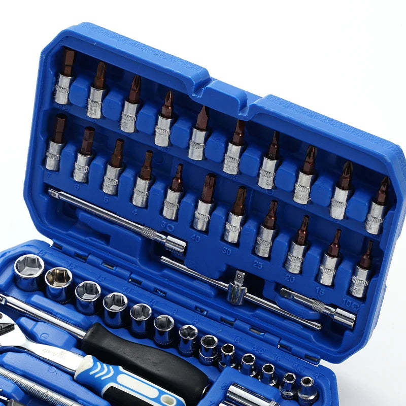 KTX-231507 53-Piece Multi-Function Household Tool Set for Home Repair and Maintenance