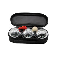 HKM-223443 Custom Logo Petanque Set with Nylon Boules for Training and Exercise, Includes Carry Bag with CN Plug