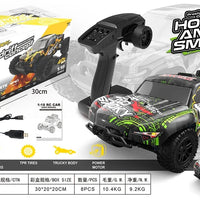 HKM-183571 1/18 Scale Waterproof 4x4 RC Racing Car 40+ MPH Remote Control Vehicle for Indoor/Outdoor Use