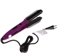HKM-696403 4 in 1 Hair Curler and Straightener with Electric Coil Comb, 60W ABS, PP, PC, Aluminum, Nylon