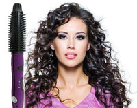 HKM-696403 4 in 1 Hair Curler and Straightener with Electric Coil Comb, 60W ABS, PP, PC, Aluminum, Nylon