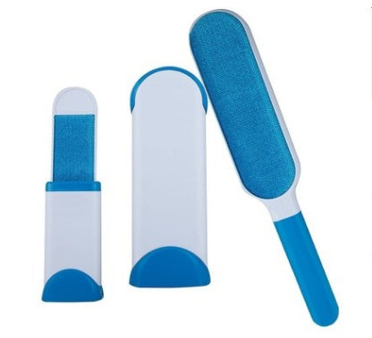 HKM-145427 Double-Sided Self-Cleaning Pet Hair Removal Comb and Upholstery Lint Brush