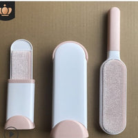 HKM-145427 Double-Sided Self-Cleaning Pet Hair Removal Comb and Upholstery Lint Brush