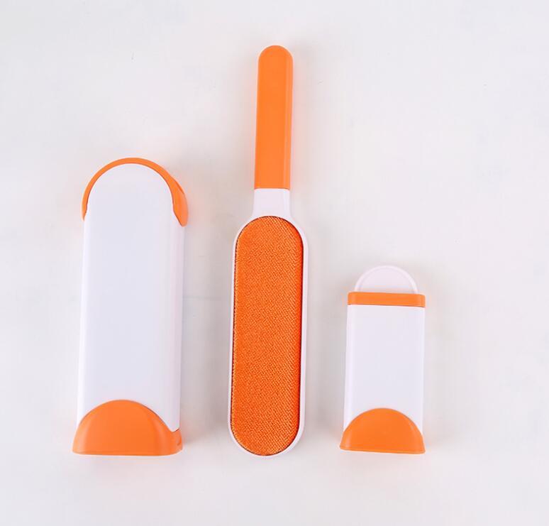 HKM-145427 Double-Sided Self-Cleaning Pet Hair Removal Comb and Upholstery Lint Brush
