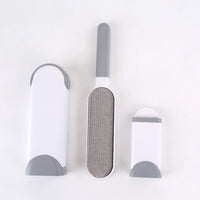 HKM-145427 Double-Sided Self-Cleaning Pet Hair Removal Comb and Upholstery Lint Brush