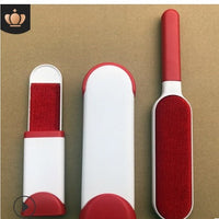 HKM-145427 Double-Sided Self-Cleaning Pet Hair Removal Comb and Upholstery Lint Brush