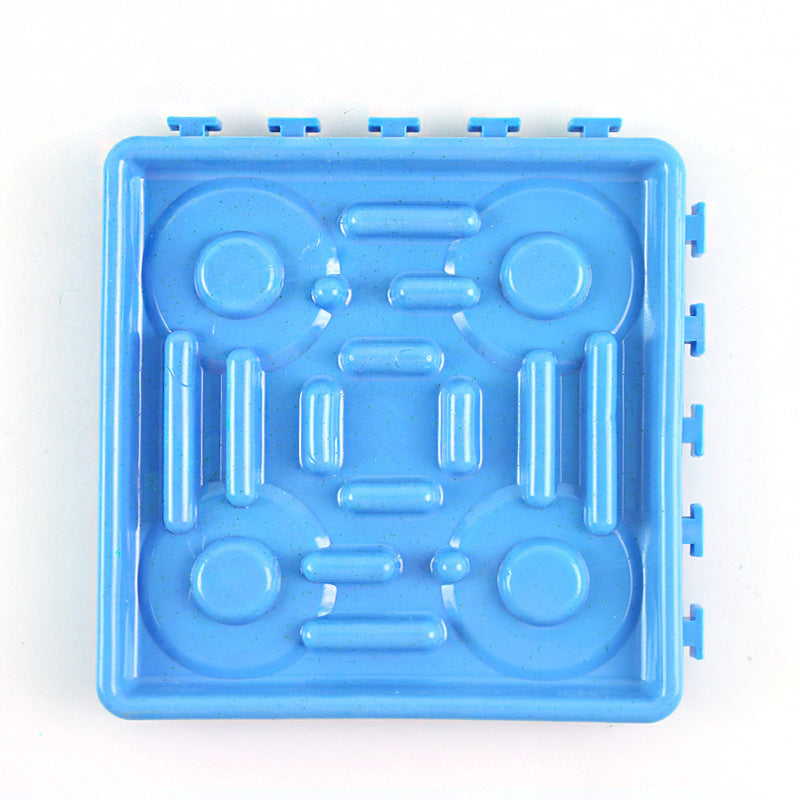 JMT-001418 Slow Food Bowl for Safe Eating - Anti-Choking Design, Made from Durable TPR