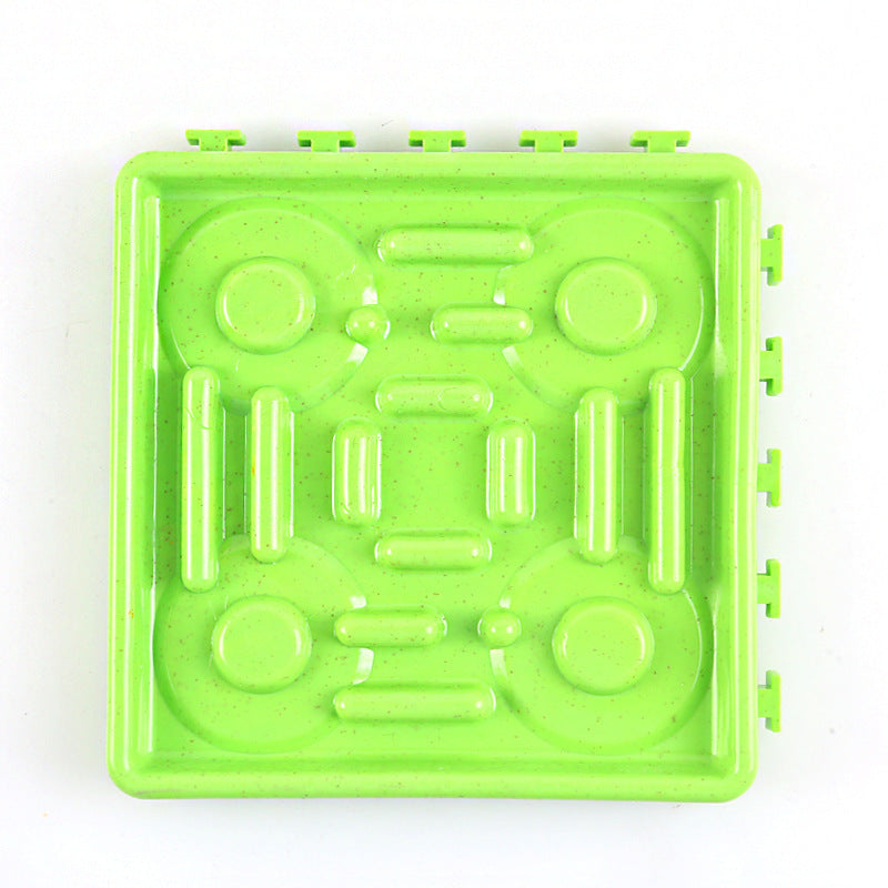 JMT-001418 Slow Food Bowl for Safe Eating - Anti-Choking Design, Made from Durable TPR