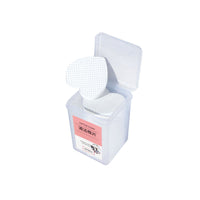 HKM-611667 Heart-Shaped Cotton Wipe Sheets for Gentle Nail Polish Removal - 200 Pieces per Box