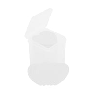 HKM-611667 Heart-Shaped Cotton Wipe Sheets for Gentle Nail Polish Removal - 200 Pieces per Box