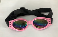 HKM-835347 Foldable Medium Size Dog Sunglasses - Waterproof Goggles with UV Protection for Pets