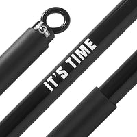 HKM-231507 Portable Lever Bench Press and Pilates Fitness Bar for Strength Training and Home Workouts
