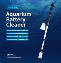 HKM-205459 Automatic Aquarium Water Exchanger and Vacuum Cleaner with Adjustable Length