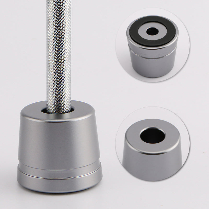 HKM-495827 Stainless Steel Manual Shaver with Copper Handle and Safe Closed Cutter Head Design