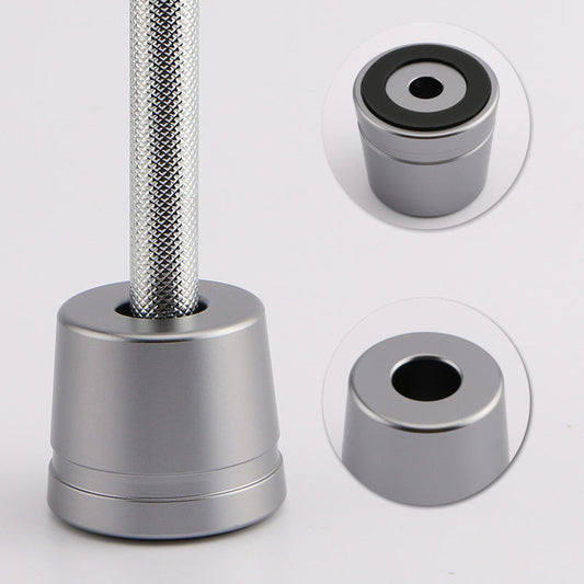 HKM-495827 Stainless Steel Manual Shaver with Copper Handle and Safe Closed Cutter Head Design