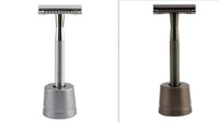 HKM-495827 Stainless Steel Manual Shaver with Copper Handle and Safe Closed Cutter Head Design