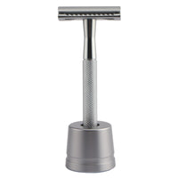 HKM-495827 Stainless Steel Manual Shaver with Copper Handle and Safe Closed Cutter Head Design