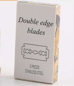 HKM-495827 Stainless Steel Manual Shaver with Copper Handle and Safe Closed Cutter Head Design