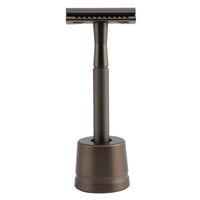 HKM-495827 Stainless Steel Manual Shaver with Copper Handle and Safe Closed Cutter Head Design