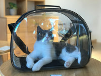 HKM-887507 Stylish Pet Handbag with Comfortable Shoulder Strap and Breathable Design