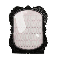 HKM-544979 Nail Polish Dustproof Color Card - Two-Sided Display Board with 48 Vibrant Shades