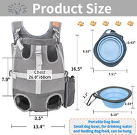 HKM-545171 Expandable Cat Backpack Carrier for Outdoor Adventures - Breathable, Large Capacity