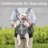 HKM-545171 Expandable Cat Backpack Carrier for Outdoor Adventures - Breathable, Large Capacity