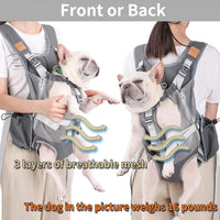 HKM-545171 Expandable Cat Backpack Carrier for Outdoor Adventures - Breathable, Large Capacity
