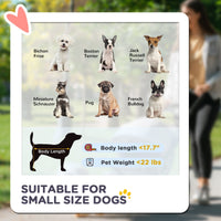 HKM-681491 3-in-1 Lightweight Dog Stroller with Detachable Cabin for Small Dogs, Gray, Adjustable Canopy and Storage Features