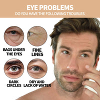 HKM-272531 Men's Energizing Eye Roller for Hydration and Firming, Reduces Dark Circles and Fine Lines