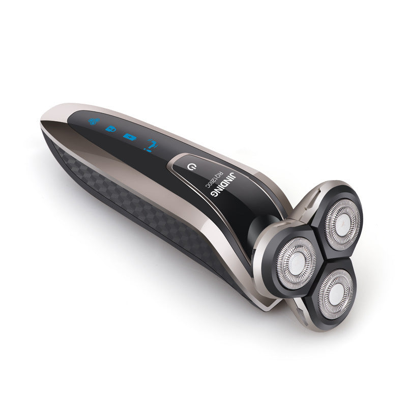 HKM-429139 Cordless Beard Trimmer with Ergonomic Design and 3D Cutter Head System, Rechargeable and Washable