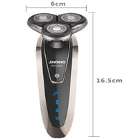 HKM-429139 Cordless Beard Trimmer with Ergonomic Design and 3D Cutter Head System, Rechargeable and Washable