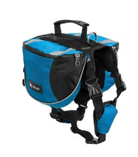 HKM-555411 Outdoor Pet Harness with Integrated Backpack for Adventurous Pets