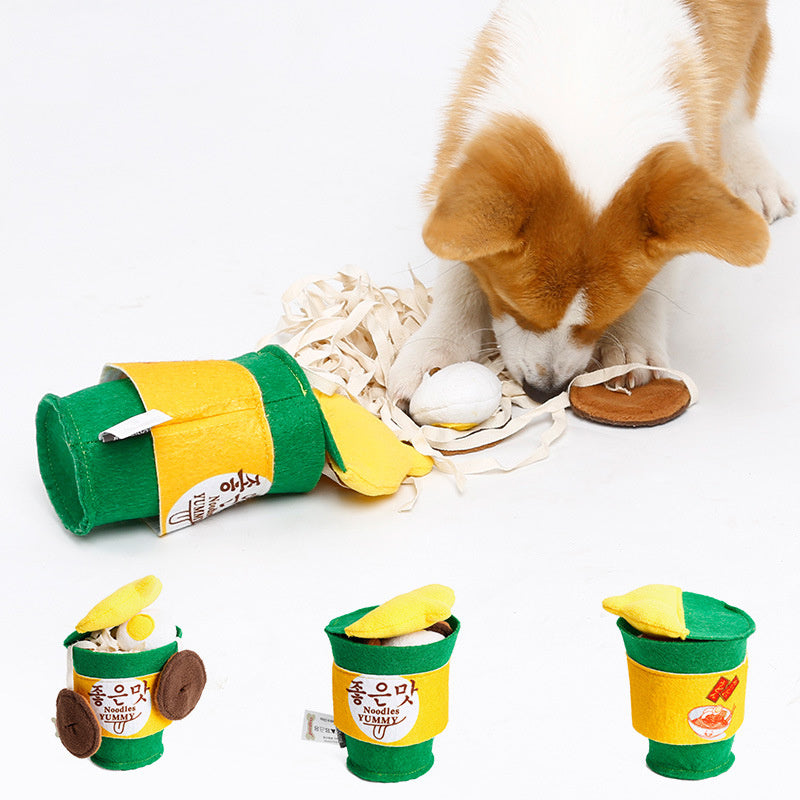 HKM-928851 Interactive Sound Toy for Dogs Made from Felt Cloth and Cotton Webbing