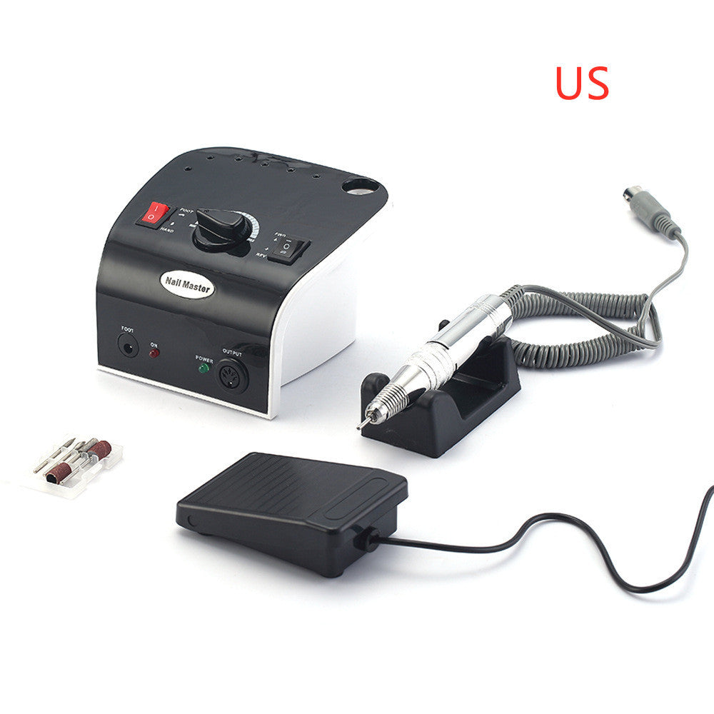 HKM-000275 Professional Nail Polishing Machine with Adjustable Speed and Dual Plug Options