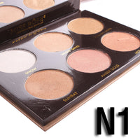 HKM-304979 MISS ROSE Highlighter Powder - Versatile Radiance for All Skin Types, Shades N1 & N2
