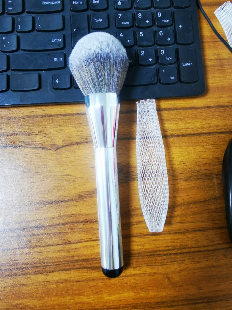 HKM-966355 Large Flame Powder Brush for Blush and Makeup Application