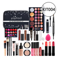 HKM-598739 Beginner-Friendly Makeup Cosmetics Set with Concealer, Eyeliner, and Eyebrow Pencil - 8+ Natural Color Options