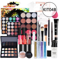 HKM-598739 Beginner-Friendly Makeup Cosmetics Set with Concealer, Eyeliner, and Eyebrow Pencil - 8+ Natural Color Options