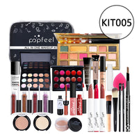 HKM-598739 Beginner-Friendly Makeup Cosmetics Set with Concealer, Eyeliner, and Eyebrow Pencil - 8+ Natural Color Options