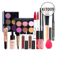 HKM-598739 Beginner-Friendly Makeup Cosmetics Set with Concealer, Eyeliner, and Eyebrow Pencil - 8+ Natural Color Options