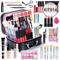 HKM-598739 Beginner-Friendly Makeup Cosmetics Set with Concealer, Eyeliner, and Eyebrow Pencil - 8+ Natural Color Options